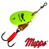 Блесна вертушка Mepps Aglia Fluo 1 3.5gr Chartres