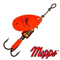 Блесна вертушка Mepps Aglia Fluo 1 3.5gr Orange