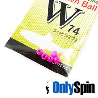 Вольфрамовые головки OnlySpin розовый 3.8mm 0.45gr 5шт