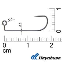 Крючки для джиг-головок Hayabusa JH777-BL #8 20шт