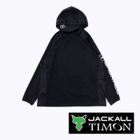 Толстовка Jackall HU-B002 Dry Mesh Hoodie Black XXL