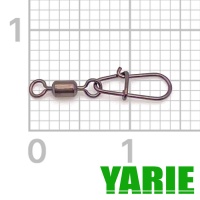 Застежки Yarie EZ Line Snap 524 #00 18lb 8.1kg 5шт