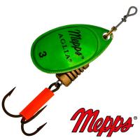 Блесна вертушка Mepps Aglia Platinum 3 6.5gr Vert