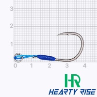 Крючки ассисты Hearty Rise Micro Jigging Assist Jook LL 4шт