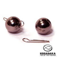 Вольфрамовые чебурашки Kosadaka 0.5gr Black Nickel 5шт