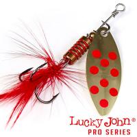 Блесна вертушка Lucky John Spin-X Long 5 12gr GR