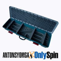 Кейс для спиннингов Onlyspin x Anton Syomga green 115x34.5x15.5cm (под 6 спиннингов с катушками)