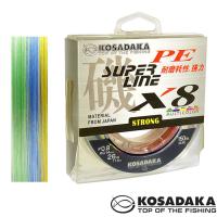 Шнур Kosadaka Super Line PE X8 150m Multicolor 0.14mm 11.8kg