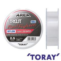 Леска Toray Area Trout Real Fighter Nylon Super Hard 100m #0.8 4lb 0.148mm 1.8kg