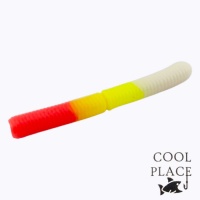 Мягкие приманки Cool Place Buk Stretch 65mm сыр 27 белый/лимон/красный
