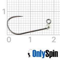 Форелевые джиг-головки OnlySpin Decoy AH-12 безбородые #8 0.2gr серебро 3шт