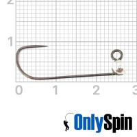 Форелевые джиг-головки OnlySpin Hayabusa JH777-BL #5 0.3gr серебрянный 3шт