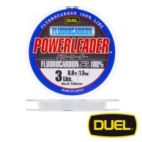 Флюорокарбон Duel Powerleader FC Fluorocarbon 100% 50m #12 40lb 0.570mm 19kg