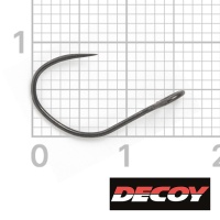 Крючки одинарные Decoy AT-31 Areate Hook #6 10шт