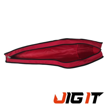 Чехол Jig It для зимних удилищ полужесткий Red 80cm