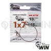 Поводки WIN 1х7 AFW 15cm 9kg 3шт