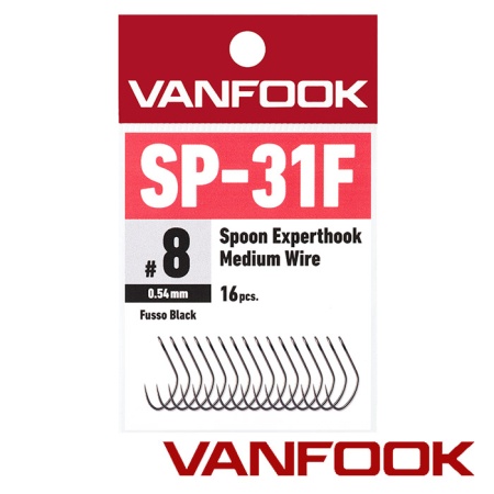 Крючки одинарные Vanfook SP-31F #7 16шт