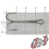 Крючки двойные Jig It Long Double Hooks #1 10шт
