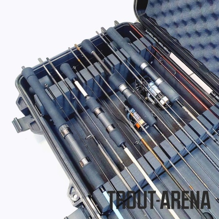 Кейс для удилищ Trout-Arena TA Rod Case 8, 110x41x14cm, черный