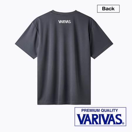 Футболка Varivas VAT-50 Dry T-Shirt Dark Gray XXL