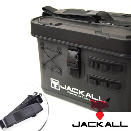 Баккан Jackall Timon Tackle Container R M-size #Black (без держателей)