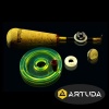 Зимняя удочка Artuda Трио S синяя