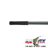 Подсачек Relax L складной телескопический с прорезиненной сеткой средний 70х60cm
