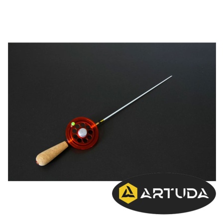 Зимняя удочка Artuda Трио L синяя