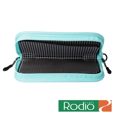 Кошелек для блесен Rodio Craft Carbon Wallet Medium silver/turquoiz