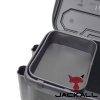 Баккан Jackall Tackle Container R L-size #Dark Gray (с держателями)