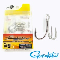 Крючки тройные Gamakatsu Ja-Do Eclair Treble Hook #7 6шт