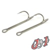 Крючки двойные Jig It Long Double Hooks #1 10шт