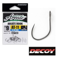 Крючки одинарные Decoy AT-11 Areate Hook #10 10шт