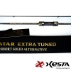 Спиннинг Xesta Black Star Extra Tuned 1.73m 0.2-5gr S58LX-S Short Solid Alternative