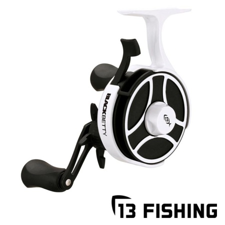Зимняя катушка 13 Fishing Black Betty FreeFall Ghost white RH