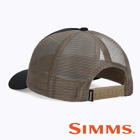 Кепка Simms Double Haul Trucker (Stone Black)