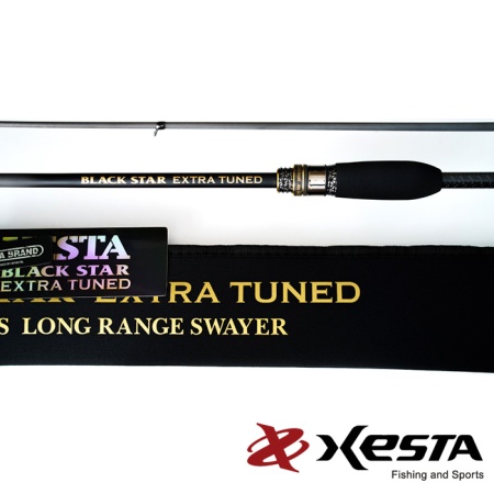 Спиннинг Xesta Black Star Extra Tuned 2.5m 1-25gr S82MHX-S Long Range Swayer