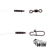 Поводки WIN Fluorocarbon 0.73mm 20cm 16kg 5шт