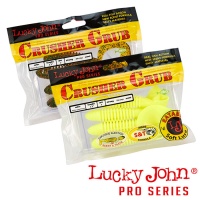 Мягкие приманки Lucky John Crusher Grub 4.5 F05 4шт