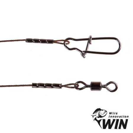 Поводки WIN 1х7 AFW 15cm 9kg 3шт