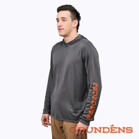 Футболка Grundens Tough Sun Hoodie Anchor XL