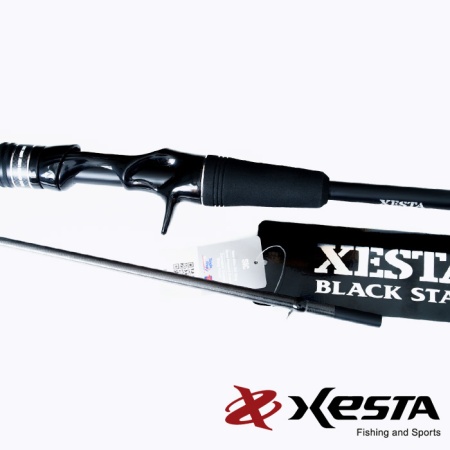 Спиннинг кастинговый Xesta Black Star 2025 B75MH-S 2.26m 3-25gr Multi Blaster