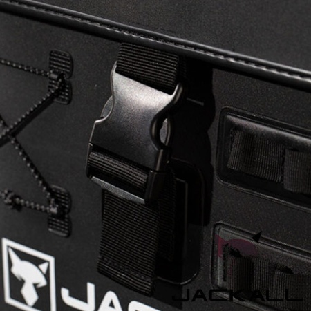Баккан Jackall Timon Tackle Container R M-size #Dark Gray (с держателями)