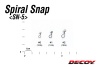 Застежки Decoy Spiral Snap SN-5 #1 6.3kg 6шт