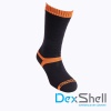 Водонепроницаемые носки DexShell Hytherm Pro черный/оранжевый L(43-46)