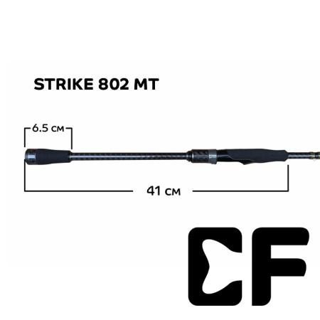 Спиннинг CF Strike 2.44m 7-25gr 802MT