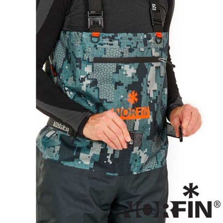 Вейдерсы Norfin Pilot Bootfoot Camo с сапогами XL 44