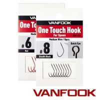 Крючки одинарные Vanfook OSP-31BL #6 8шт