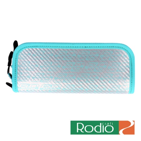 Кошелек для блесен Rodio Craft Carbon Wallet Medium silver/turquoiz
