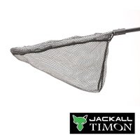 Подсак Jackall Timon T-Connection Landing Net black с доп. ручкой 60cm (EVA)